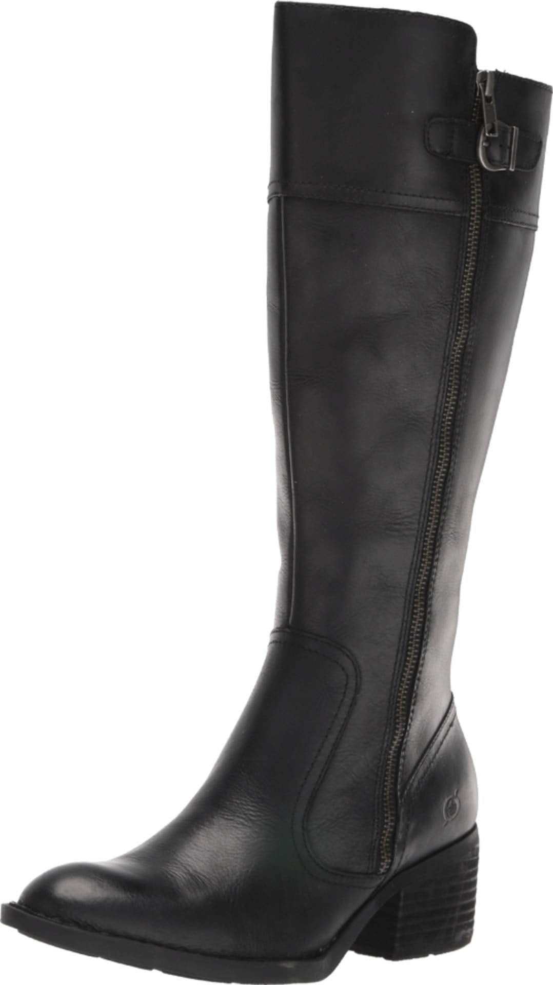 BORN Fannar Wide Calf Black Full Grain 6