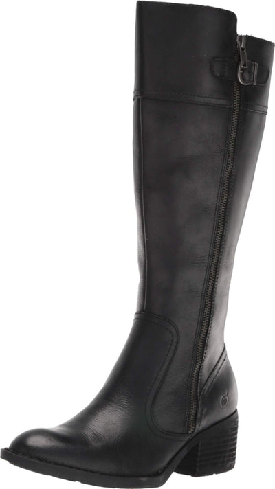 BORN Fannar Wide Calf Black Full Grain 6