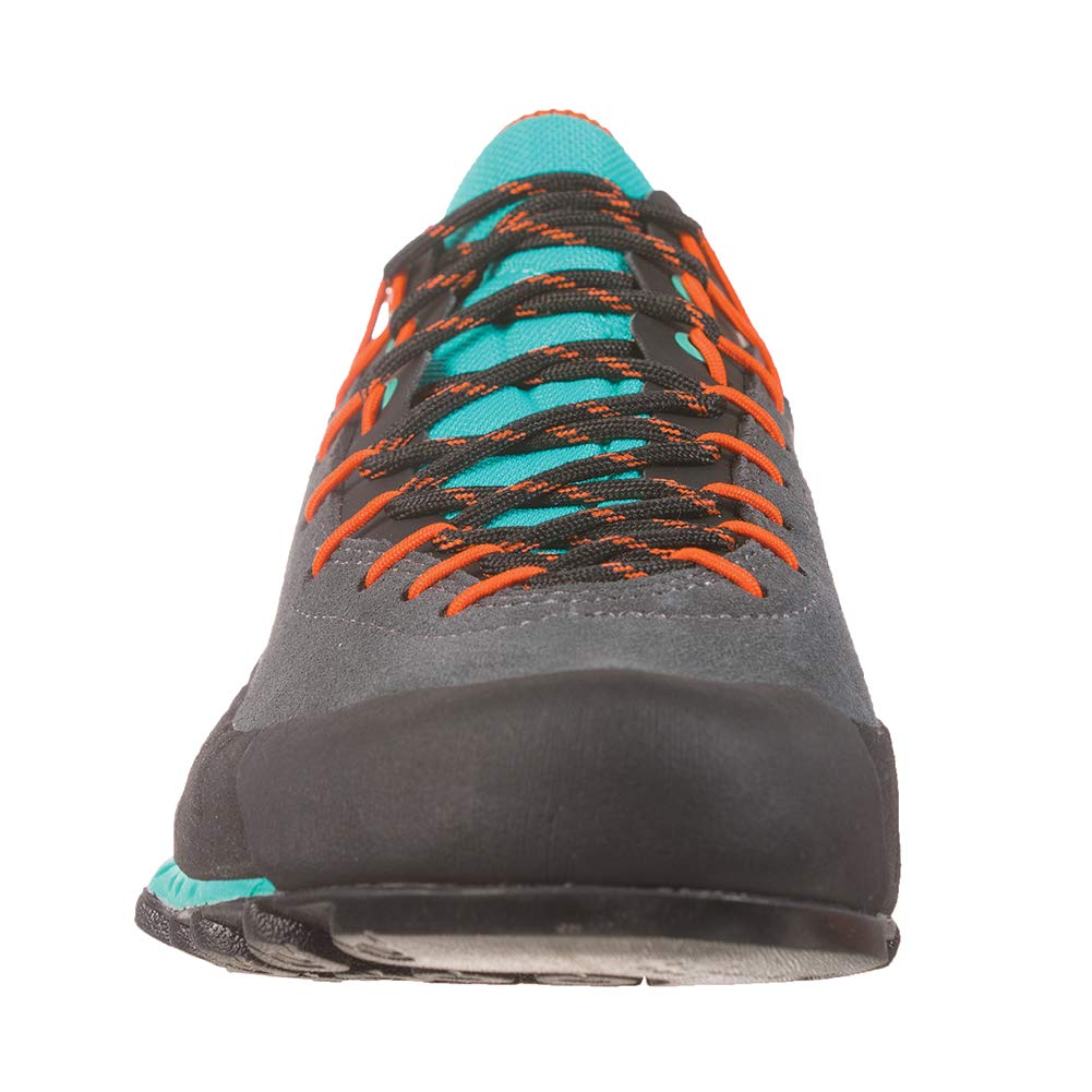 La Sportiva TX4 Women's Approach Shoe, Carbon/Aqua, 36
