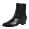 Madewell Women's The Everten Ankle Boot, True Black, 11 Medium US