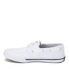 Sperry Mens Bahama II Boat Washed Sneaker, White, 10