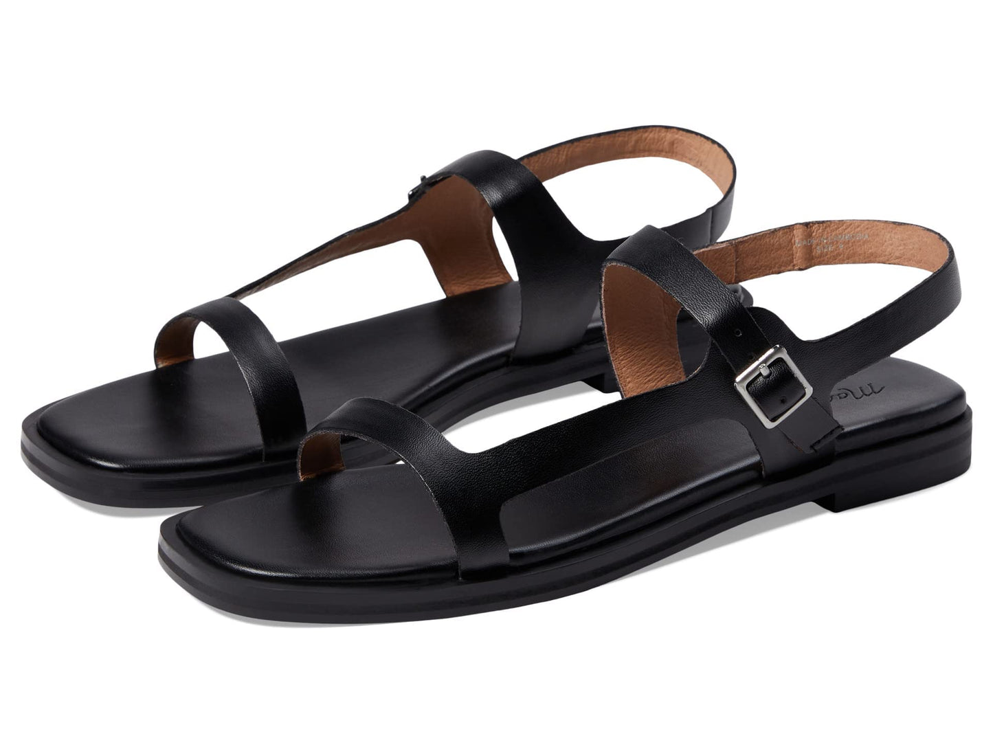 Madewell Dory 90s Minimal Sandal True Black 10 M