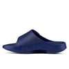 OOFOS, Unisex, OOahh Sport Flex, Navy, Men 10, Women 12, Medium