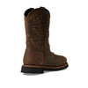 Thorogood Men's 804-4337 Western Work 11" Waterproof Square Toe Western Boot, Crazy Horse - 8.5 D