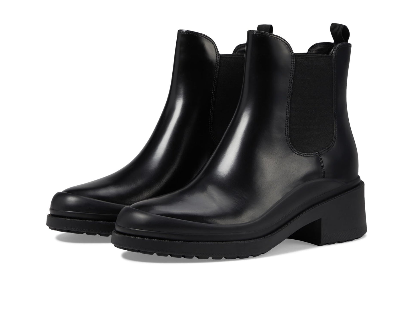 Cole Haan Women's Grand Ambition Westerly Bootie Black Box Calf Leather 8.5 Medium