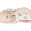 Birkenstock Girl's Gizeh Vegan (Little Kid/Big Kid) Summer Floral Light Rose Birko-Flor EU 34 (US 3-3.5 Little Kid/Big Kid) Narrow