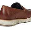 Cole Haan Men's Zerogrand Remastered Penny Loafers, Woodbury Stamped/Ancient Scroll, 9-M US