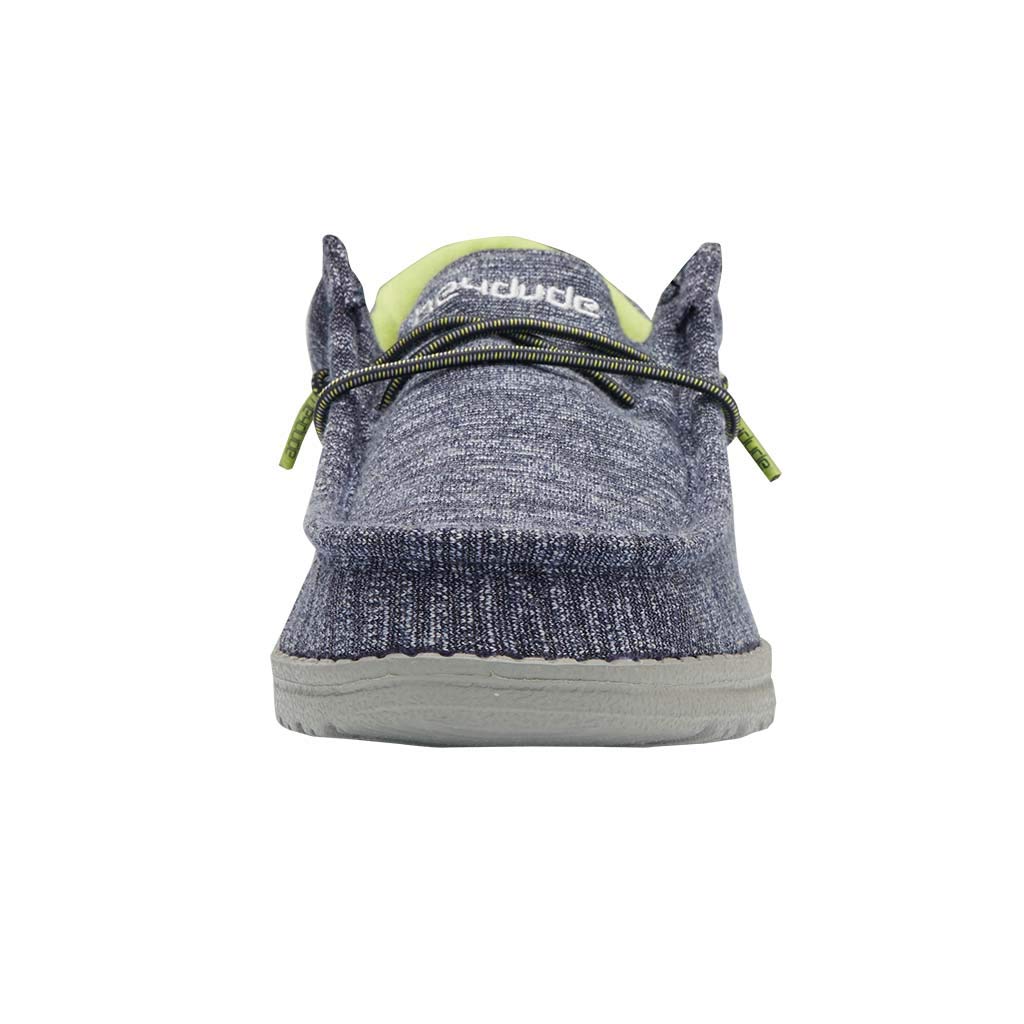 Hey Dude Boy's Wally Youth Doodle Size 10 | Boy’s Shoes | Boy's Lace Up Loafers | Comfortable & Light-Weight