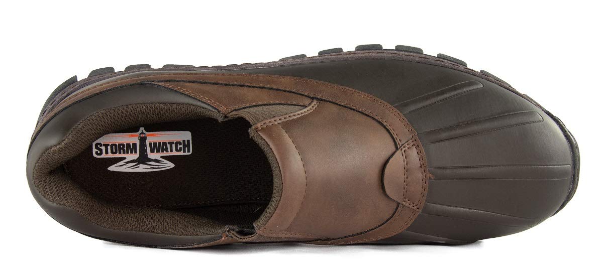 FROGG TOGGS Storm Watch Vista Slip-On, Brown, 12