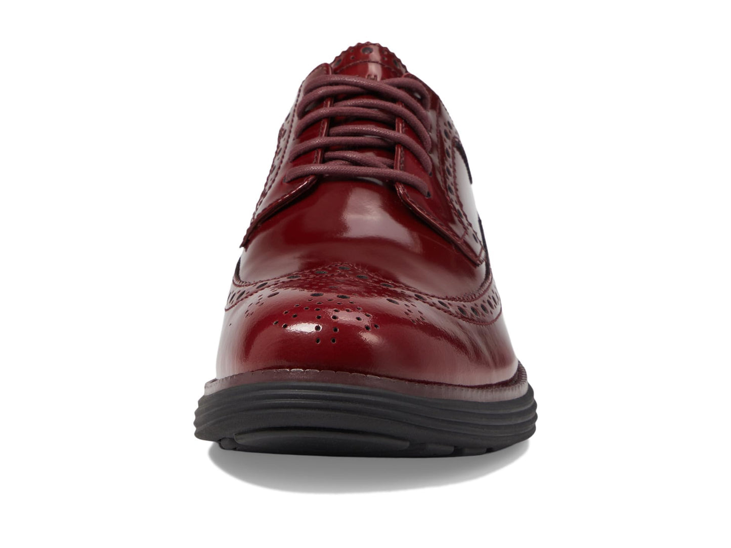 Cole Haan Men's Originalgrand Remastered Longwing Oxford, Bloodstone/Syrah Brush-Off/Black, 9.5 Wide