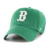 47 Boston Red Sox Clean Up Dad Hat Baseball Cap - Kelly Green