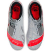 Nike Kids Jr. Phantom Venom Academy FG (Toddler/Little Kid/Big Kid) Metallic Bomber Grey/Black/Particle Grey 6 Big Kid M