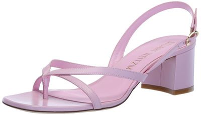 Stuart Weitzman Women's Oasis Slingback Sandal Pump, Blossom, 7