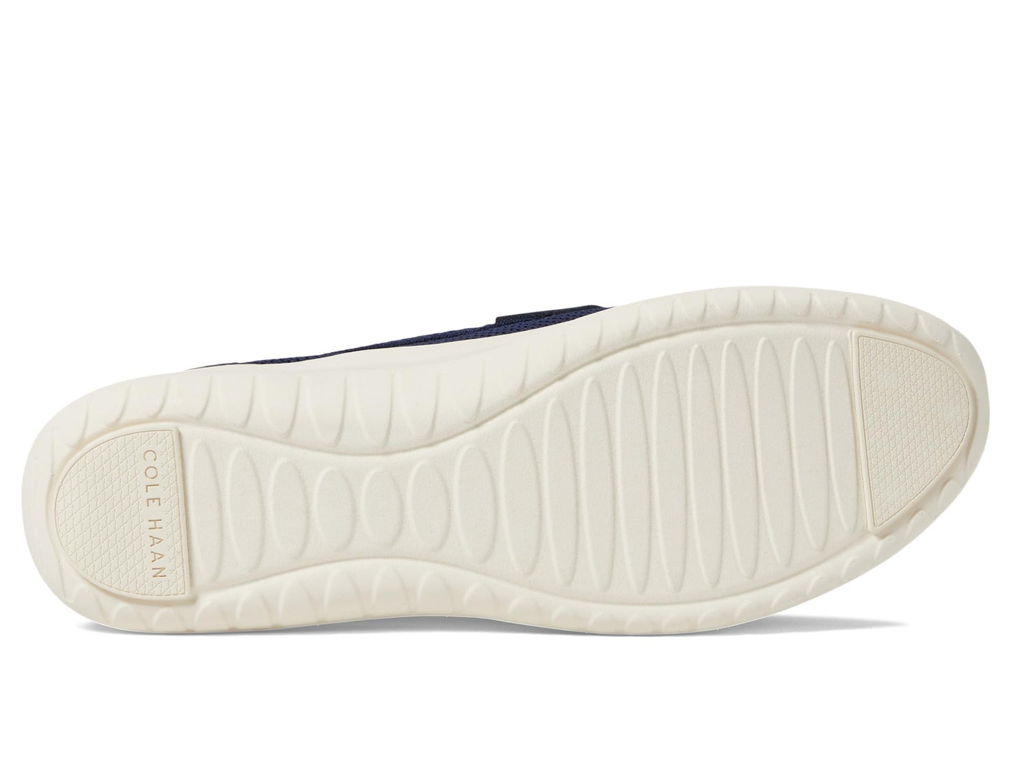 Cole Haan Women's Zerogrand Meritt Stitchlite Loafer, MAR Blue KNT/Ivory, 6.5 Wide