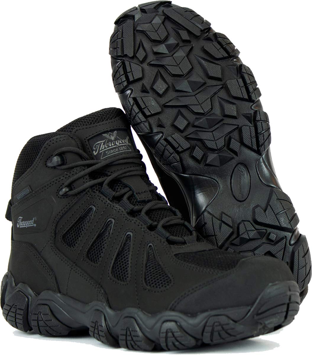 Thorogood Crosstrex Mid Waterproof Non Safety Black 14 EE - Wide