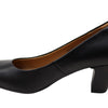 Sofft Lana Heeled Sandals for Women – Leather Lining and Upper – Microfiber Footbed – Closed Toe Style Black 10 M (B)