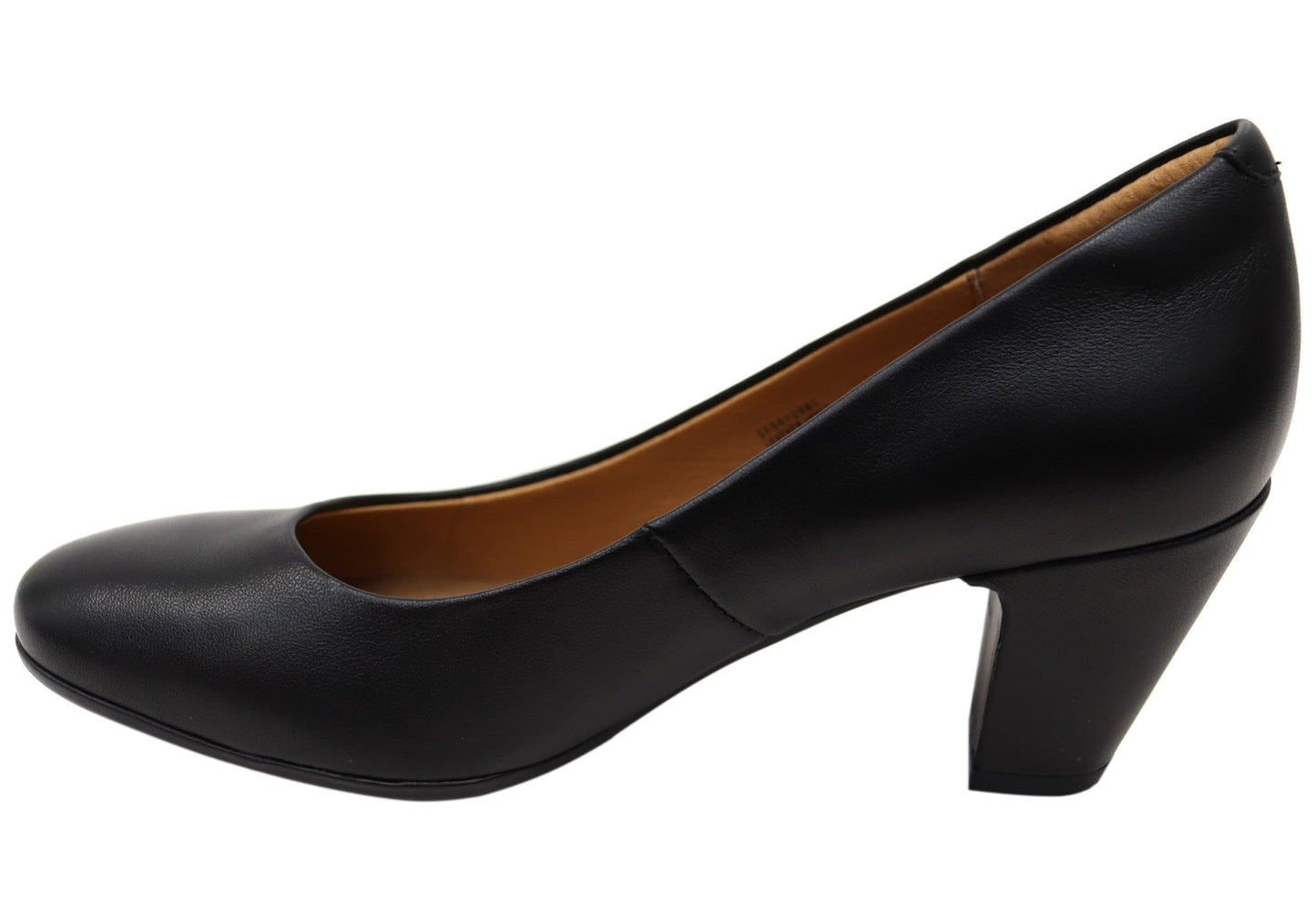 Sofft Lana Heeled Sandals for Women – Leather Lining and Upper – Microfiber Footbed – Closed Toe Style Black 10 M (B)