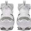 Nike Alpha Huarache NXT Men's Baseball Cleats White/Wolf Grey/Pure Platinum/Black Style: DJ6517-100 (us_Footwear_Size_System, Adult, Men, Numeric, Medium, Numeric_11_Point_5)