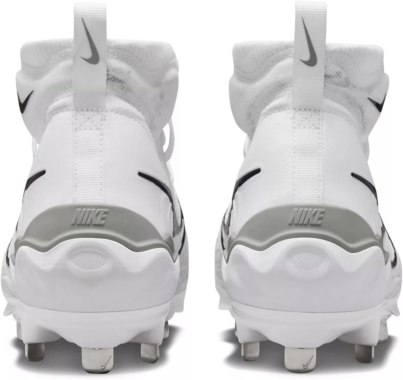Nike Alpha Huarache NXT Men's Baseball Cleats White/Wolf Grey/Pure Platinum/Black Style: DJ6517-100 (us_Footwear_Size_System, Adult, Men, Numeric, Medium, Numeric_11_Point_5)
