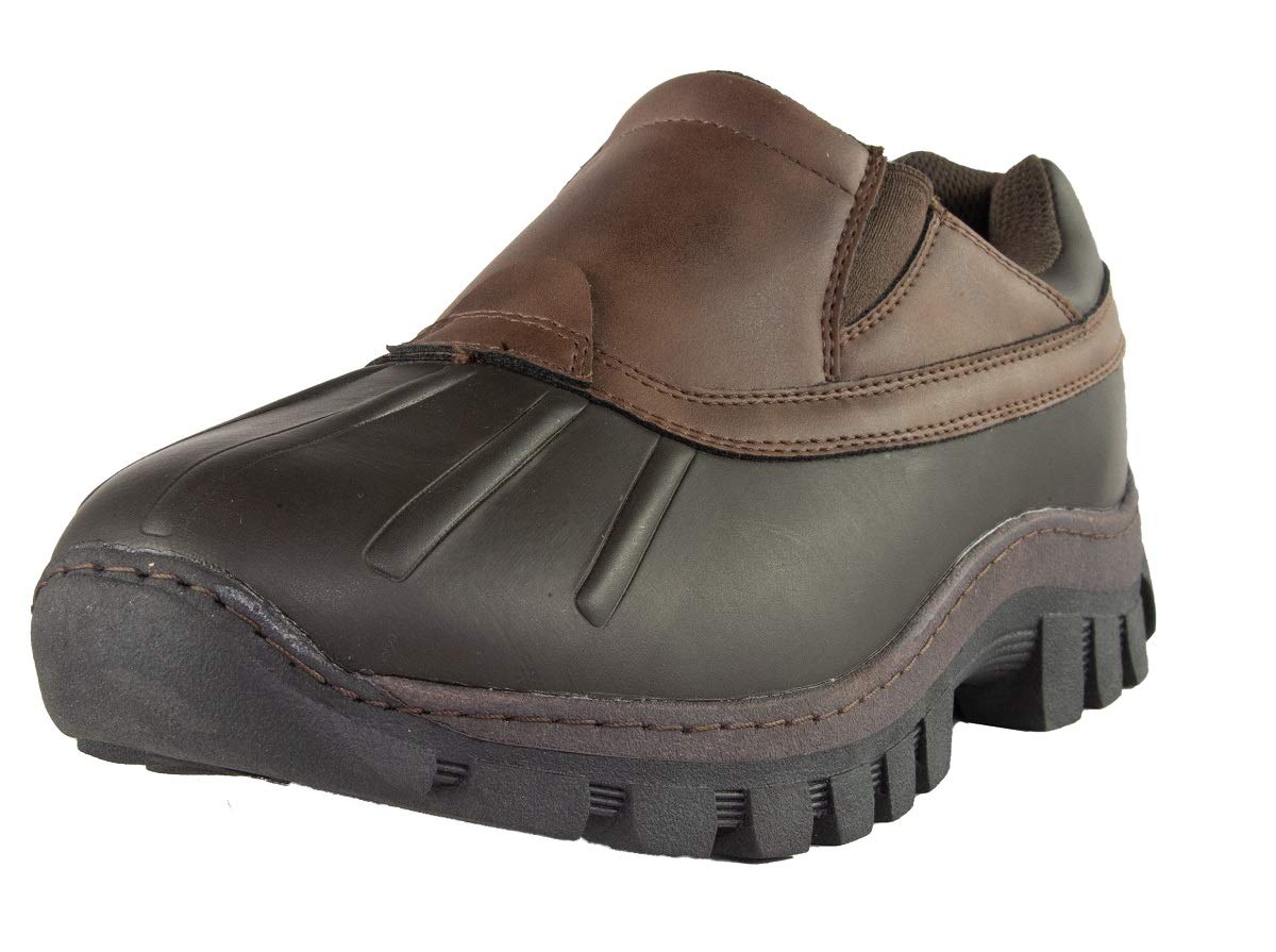 FROGG TOGGS Storm Watch Vista Slip-On, Brown, 12