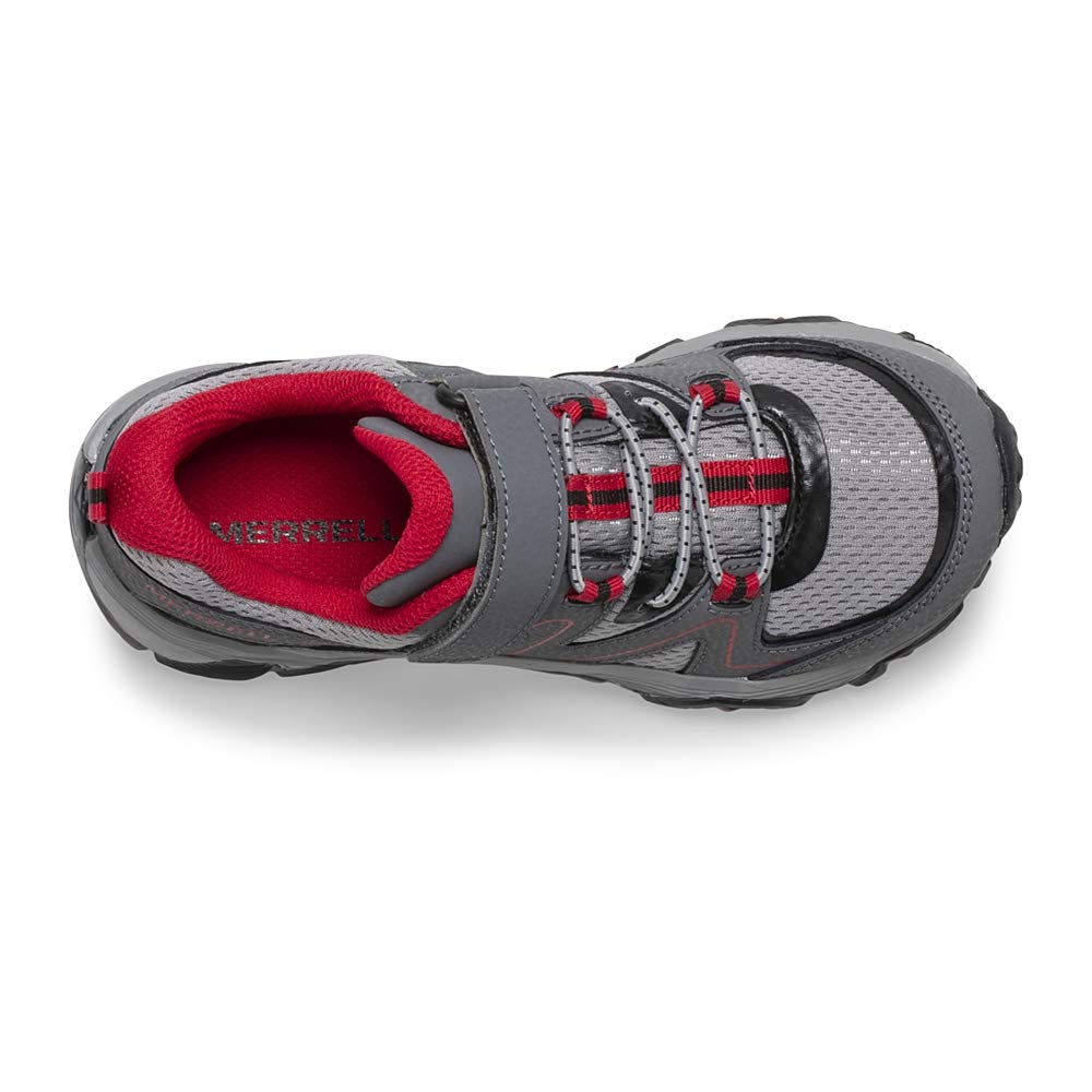 Trail Quest Jr, Grey/Red/Black, 6.5XW
