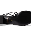 Stuart Weitzman Barelythere 75 Block Sandal Black 6 B