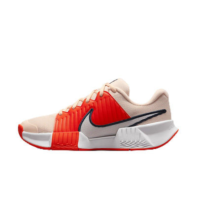 Nike Zoom Challenge Women's Pickleball Shoes (FQ4155-801, Crimson Tint/Total Crimson/White) Size 7