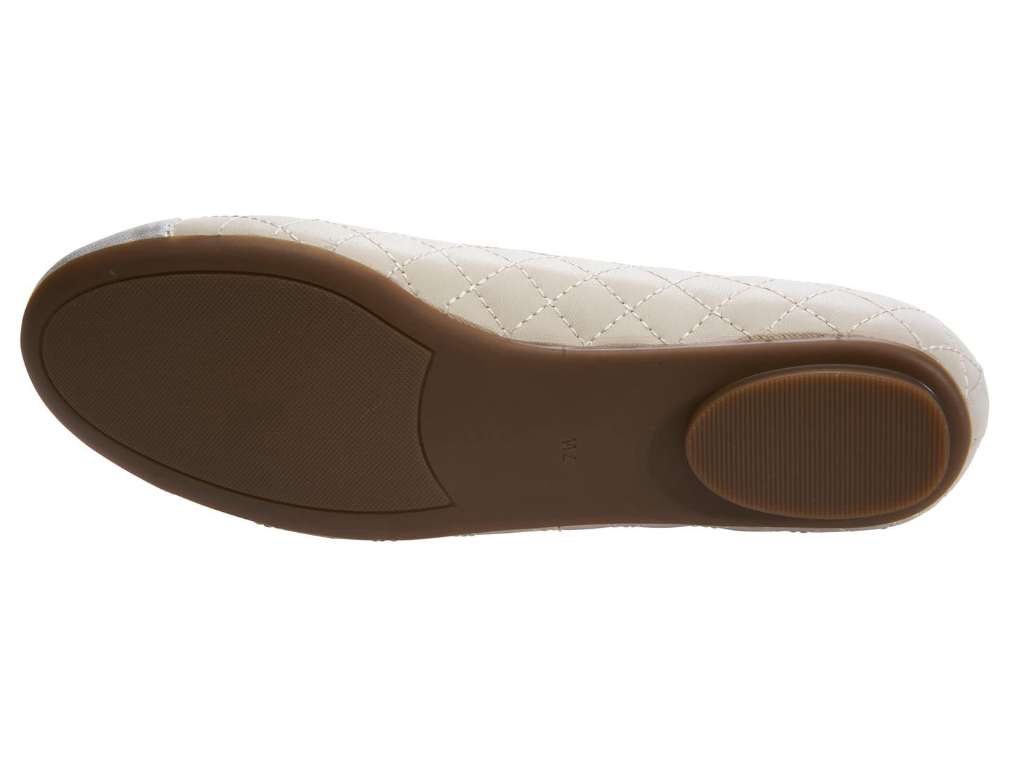 VANELi Serene Soft Beige Quilted Nappa/Silver Mercury 13 M (B)