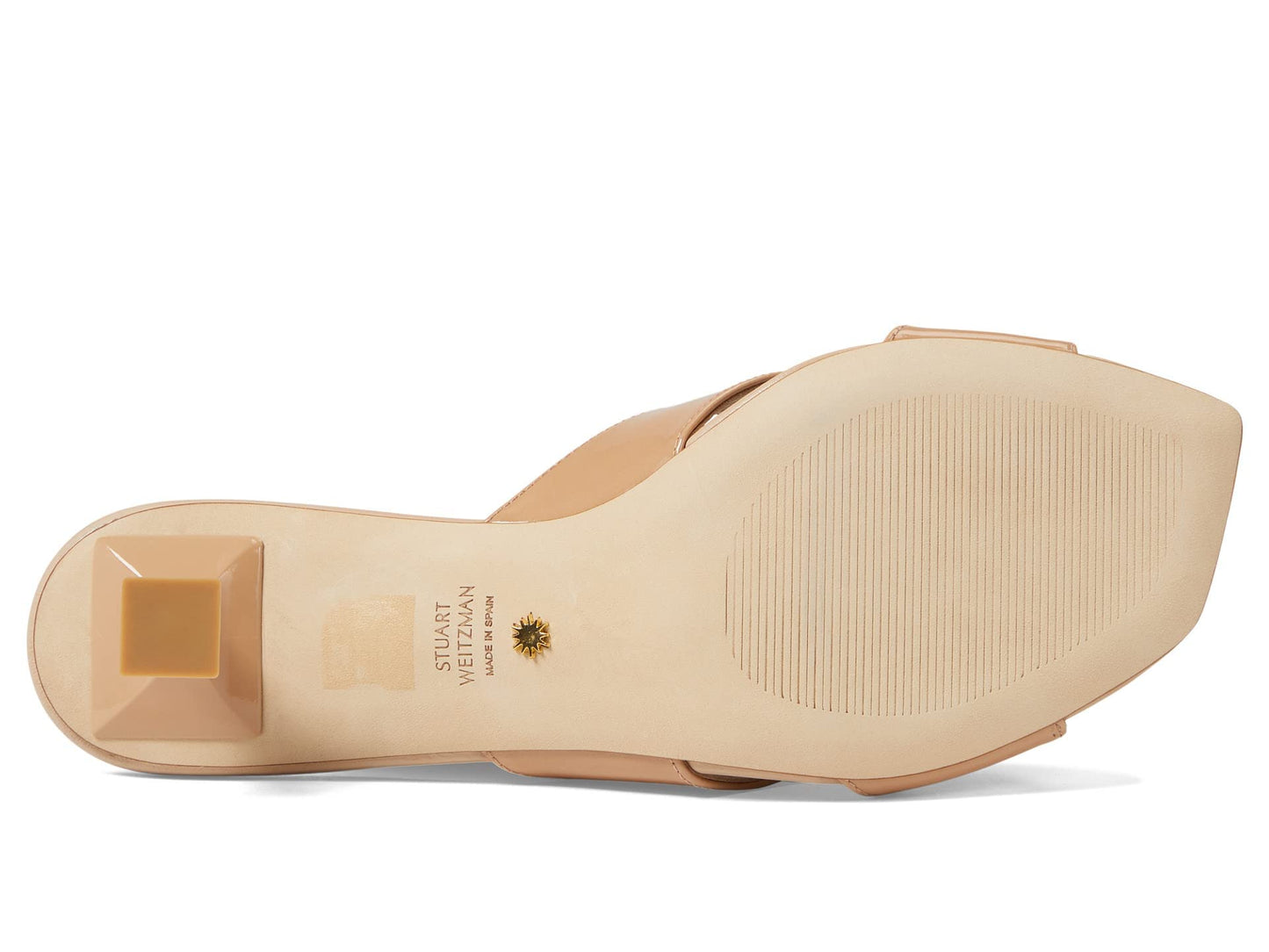 Stuart Weitzman Miami Xcurve 50 Slide Adobe 9.5 B