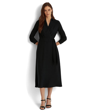 Lauren Ralph Lauren Long Sleeve Day Dress Lighthouse Navy 14