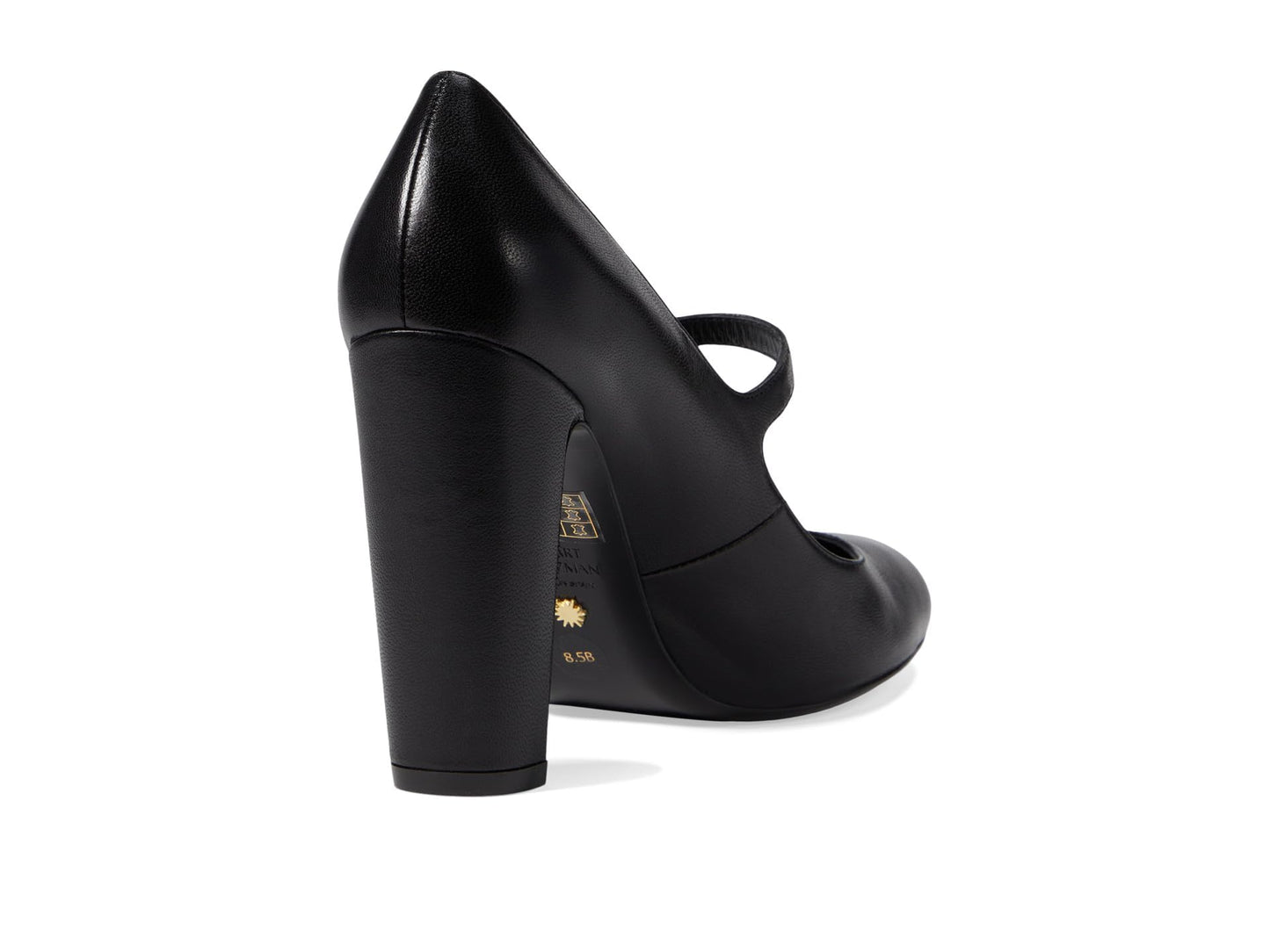 Stuart Weitzman Vida 100 Mary Jane Black 8 B