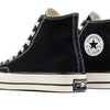 Converse Men's Chuck Taylor 70 Hi Top, Black/Black/Egret, Size 3