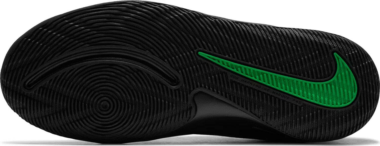 Nike Team Hustle D 9 DIGI (GS) Kids Sneaker DC1992 001 Size 4.5 Youth Black/Green