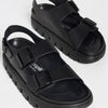 Birkenstock Women's Milano Chunky Sandals, Black, 7-7.5 Medium US