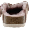 Birkenstock Boston VL/Shearling Narrow Unisex Shoes Size 7, Color: Light Rose