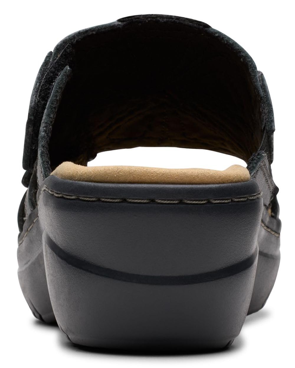 Clarks Women Merliah 2 Belle Black Combi Leather 5.5 Medium
