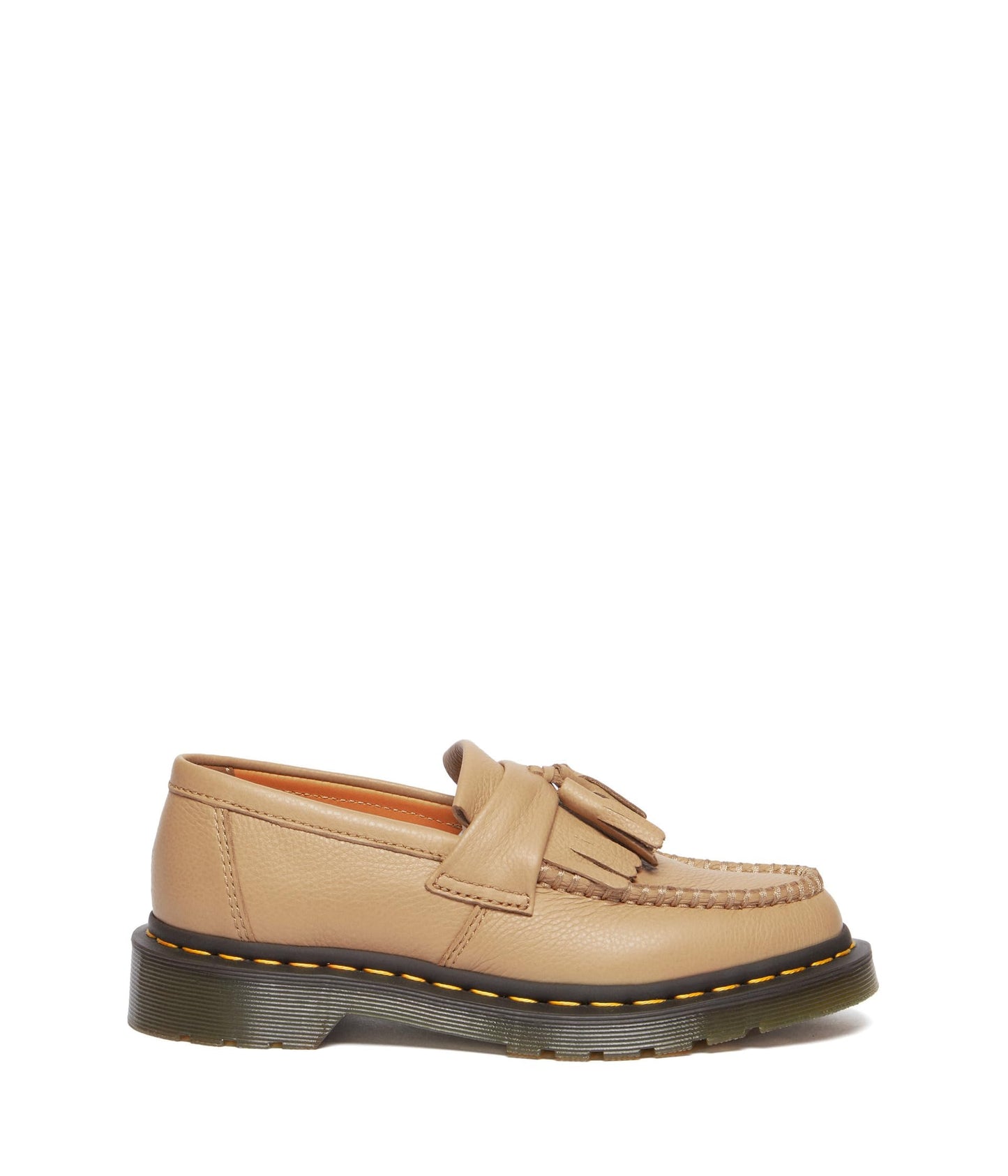 Dr. Martens Adrian - Sandals for Women - Leather Upper - PVC and EVA Midsole - PVC Outsole - EVA Foam Footbed Savannah Tan UK 4 (US Women's 6) M