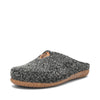 Taos Women's My Sweet Wool Charcoal Plush Clog 11-11.5 M US