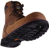 Thorogood V-Series 8” Waterproof Insulated Composite Toe Work Boots for Men - Premium Leather with 3M Thinsulate, Comfort Insole, and Chevron Traction Outsole; ASTM Rated, Brown Crazyhorse - 12 M US