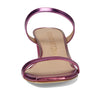 Stuart Weitzman Aleena 50 Block Slide Hot Pink Multi 7.5 B