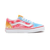 Vans Boy's Old Skool (Little Kid) (Tie-Dye Block) Multi/True White 12 Little Kid M
