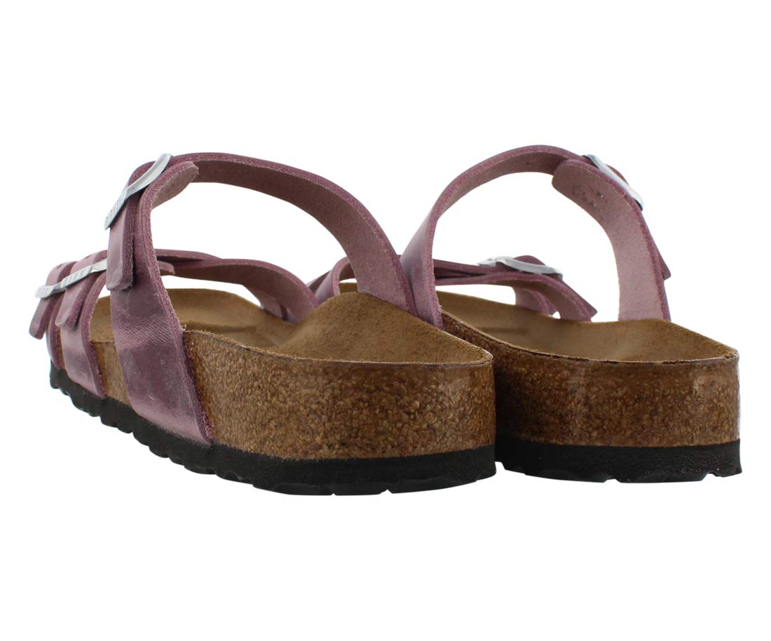 Birkenstock Women's Franca Oiled Leather Lavender Blush 40 N