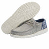 HEYDUDE Men's Wally Funk Desert Taupe Size 7 | Men’s Shoes | Men's Lace Up Loafers | Comfortable & Light-Weight