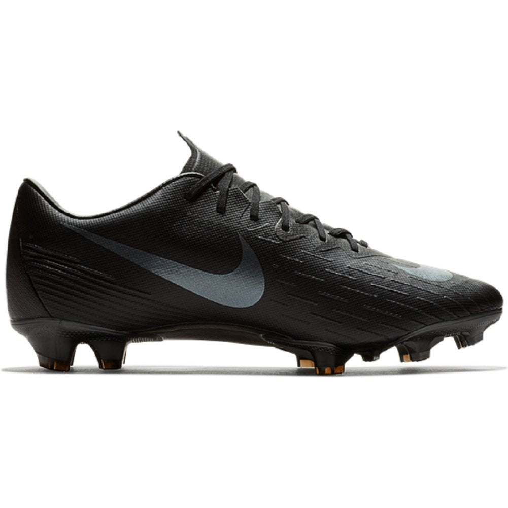 Nike Unisex Vapor 12 Pro Fg Soccer Cleats (8.5 D(M) US/10 B(M) US, Black/Black)