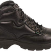 Thorogood Soft Streets Ultimate Cross-Trainer Work Shoes for Men - Premium Black Leather with Comfort Insole and Slip-Resistant Outsole; Berry Compliant and Postal Certified, Black - 10 M US