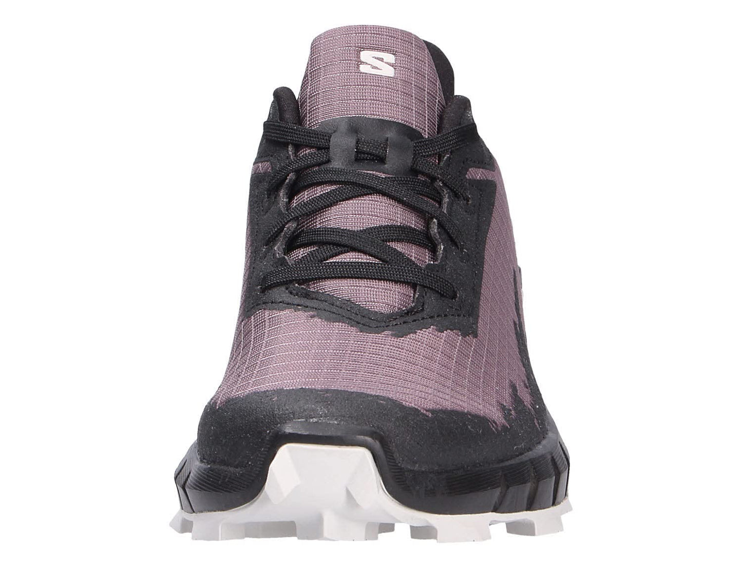 Salomon Women's ALPHACROSS 4 Trail Running Shoes for Women, Moonscape/Black/Lunar Rock