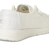 HEYDUDE Kids Wendy Eyelet Lace (Little Kid/Big Kid) - Shoes for Kids - Canvas Upper - Cotton Lining White 5 Big Kid M