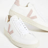 Veja Men's V-12 Sneakers, Extra White/Babe, 9 Medium US