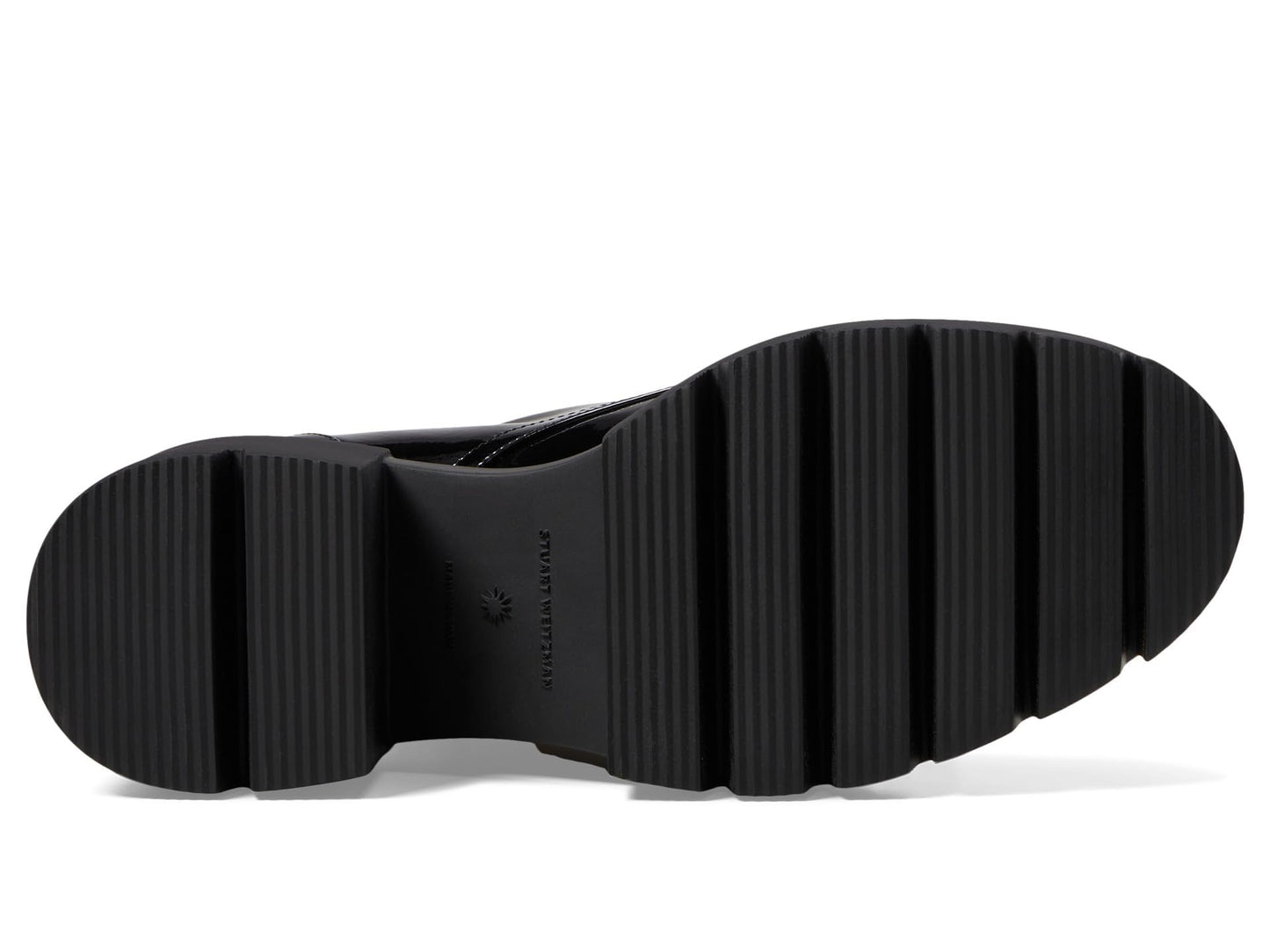 Stuart Weitzman Womens Soho Derby Black, 9 Medium