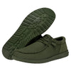 HEYDUDE Men's Wally Funk Mono | Men's Shoes | Men Slip-on Loafers | Comfortable & Light-Weight Forest
